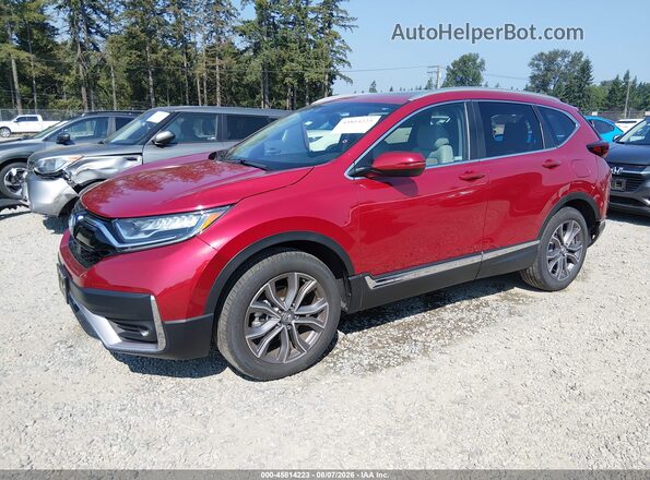 2HKRW2H98NH608380 2022 HONDA CR-V Красный Передняя левая четверть