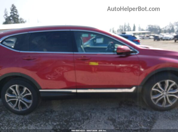 2HKRW2H98NH608380 2022 HONDA CR-V Красный Вид задней части салона