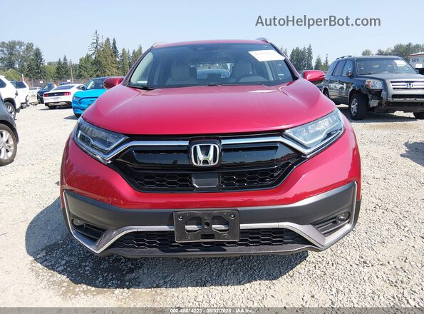 2HKRW2H98NH608380 2022 HONDA CR-V Красный Вид щитка приборов