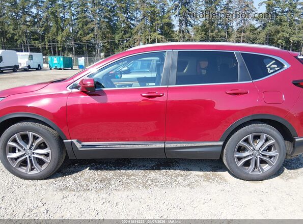 2HKRW2H98NH608380 2022 HONDA CR-V Красный Панорамный вид салона 360°