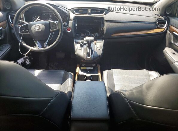 2HKRW2H99LH200032 2020 HONDA CR-V Charcoal Widok deski rozdzielczej