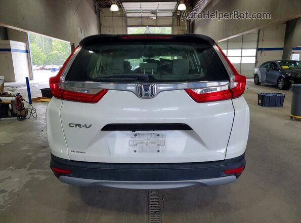 2HKRW5H32JH409929 2018 HONDA CR-V White Widok z tyłu