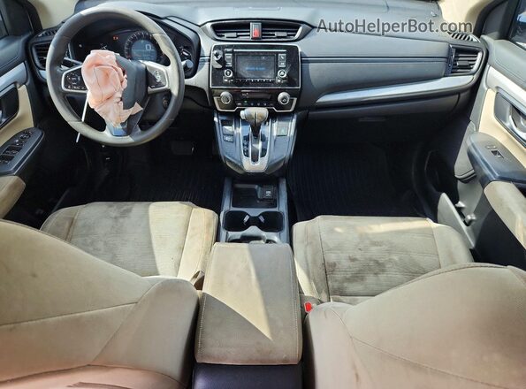 2HKRW5H33KH404076 2019 HONDA CR-V White Widok deski rozdzielczej