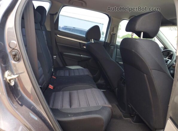2HKRW5H33KH410105 2019 HONDA CR-V Gray Vista interior trasera