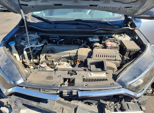 2HKRW5H34JH408748 2018 HONDA CR-V Серебряный Вид подкапотного пространства