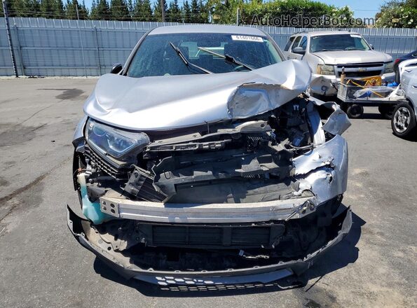 2HKRW5H37JH416603 2018 HONDA CR-V Silver Front view