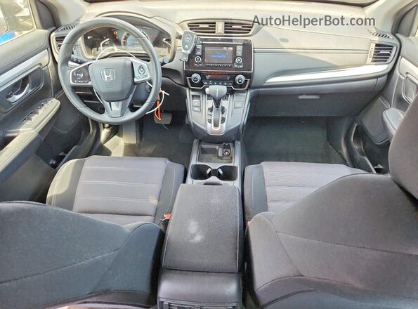 2HKRW5H37KH418031 2019 HONDA CR-V Black წინა პანელის ხედი
