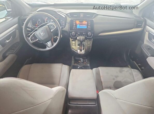 2HKRW5H39KH415227 2019 HONDA CR-V Blue Dashboard view