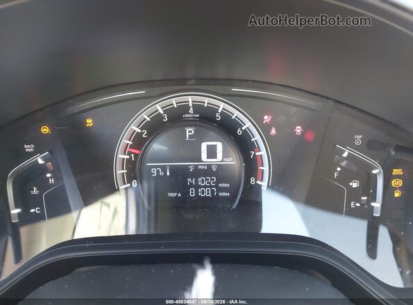 2HKRW6H30HH214864 2017 HONDA CR-V Белый Вид задних сидений