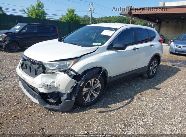 2HKRW6H30HH214864 2017 HONDA CR-V Белый Передняя левая четверть