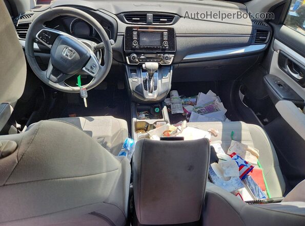 2HKRW6H31HH210256 2017 HONDA CR-V Красный Вид панели приборов