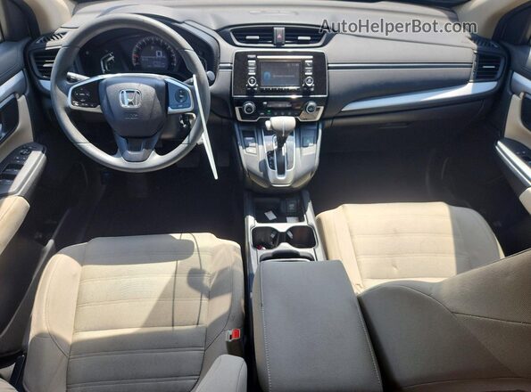 2HKRW6H33HH201381 2017 HONDA CR-V White Dashboard view