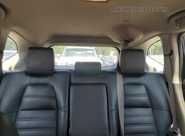 2HKRW6H36JH217872 2018 HONDA CR-V Синий Вид задних сидений