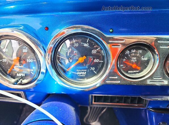 2JKD47558 1951 CHEVROLET FLEETWOOD Blue ხელსაწყოთა პანელის ხედი