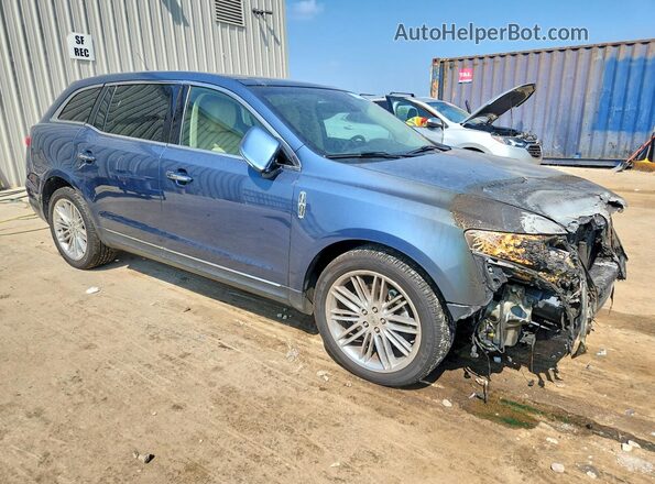 2LMHJ5AT0KBL00077 2019 LINCOLN MKT Blue Առջևի աջ