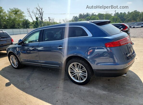 2LMHJ5AT0KBL00077 2019 LINCOLN MKT Blue Հետևի ձախ