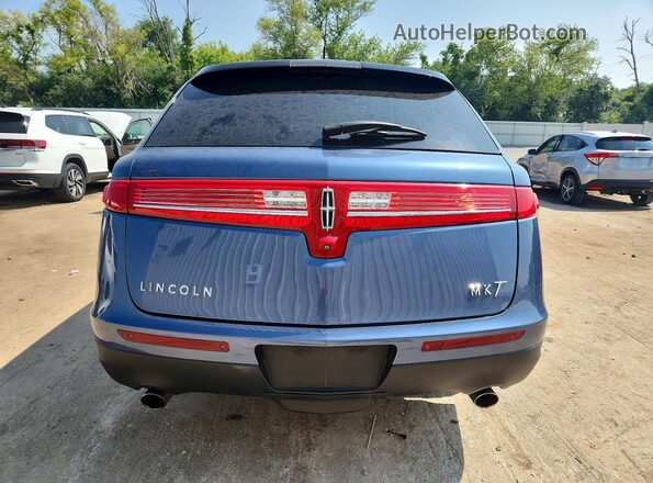 2LMHJ5AT0KBL00077 2019 LINCOLN MKT Blue Հետևի տեսք