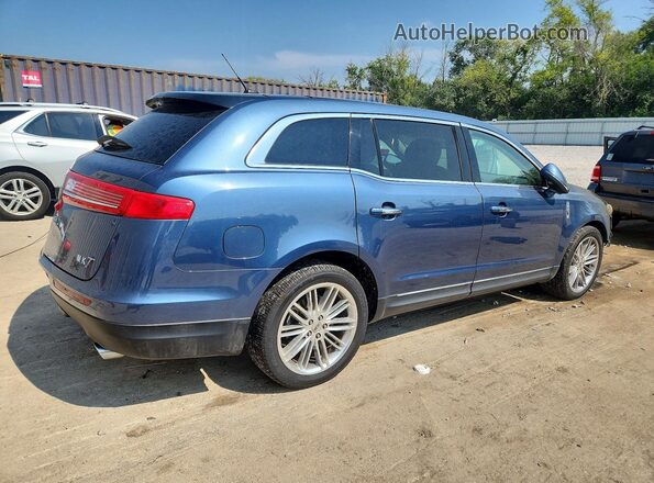 2LMHJ5AT0KBL00077 2019 LINCOLN MKT Blue Հետևի աջ