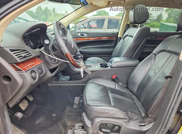 2LMHJ5AT0KBL03805 2019 LINCOLN MKT Черный Вид салона спереди