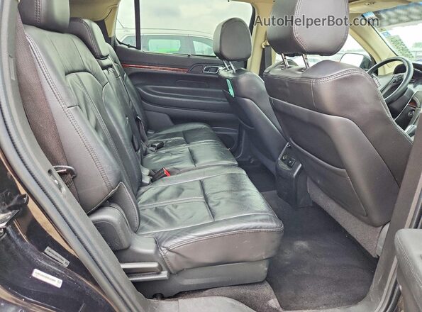 2LMHJ5AT0KBL03805 2019 LINCOLN MKT Черный Вид задней части салона