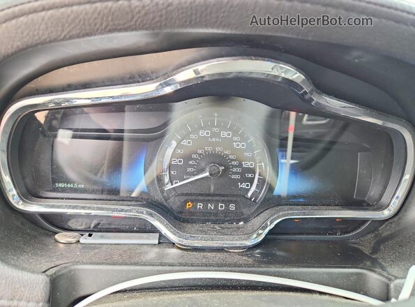 2LMHJ5AT0KBL03805 2019 LINCOLN MKT Черный Вид щитка приборов