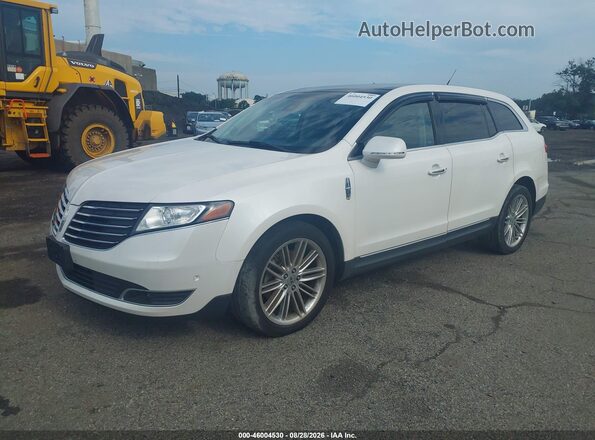 2LMHJ5AT3JBL01254 2018 LINCOLN MKT White Przód lewy