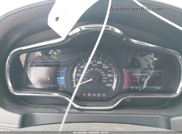 2LMHJ5AT6KBL03341 2019 LINCOLN MKT White Vista de los asientos traseros
