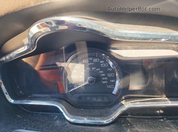 2LMHJ5AT7JBL00706 2018 LINCOLN MKT Red Instrument cluster view