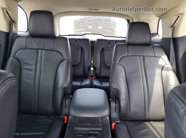 2LMHJ5AT9GBL01347 2016 LINCOLN MKT Красный Вид задних сидений