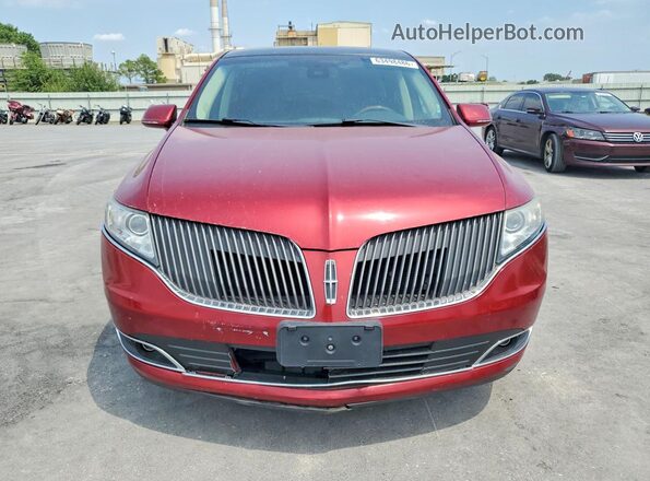 2LMHJ5AT9GBL01347 2016 LINCOLN MKT Красный Вид спереди