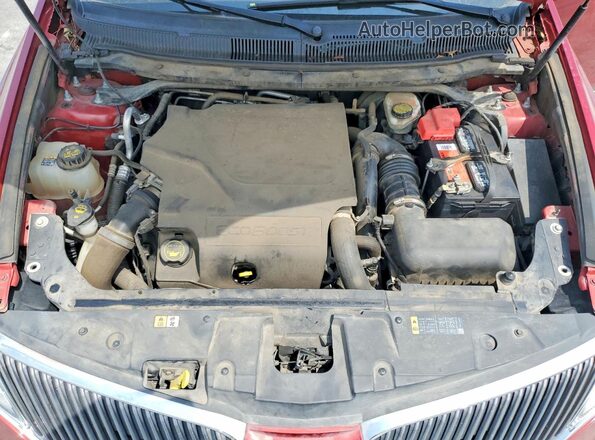2LMHJ5AT9GBL01347 2016 LINCOLN MKT Красный Вид подкапотного пространства