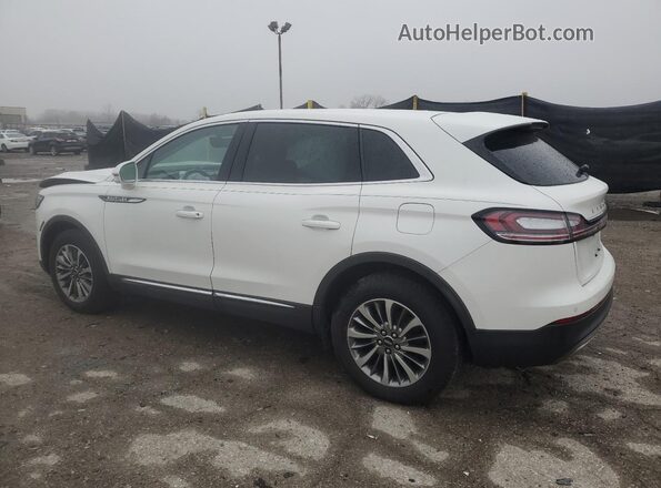 2LMPJ6J90LBL03326 2020 LINCOLN NAUTILUS White Задня ліва чверть