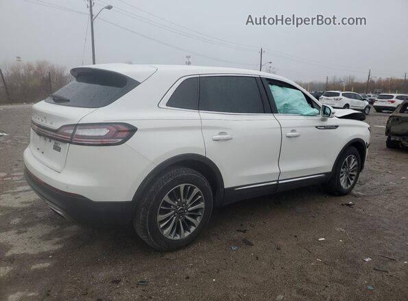 2LMPJ6J90LBL03326 2020 LINCOLN NAUTILUS White Задня права чверть