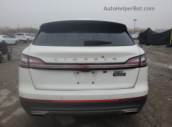 2LMPJ6J90LBL03326 2020 LINCOLN NAUTILUS White Вид ззаду