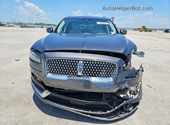 2LMPJ6J90LBL29506 2020 LINCOLN NAUTILUS Charcoal Front view