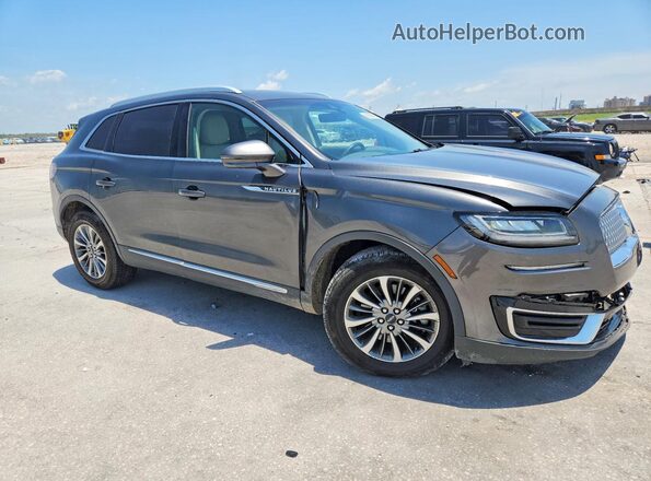 2LMPJ6J90LBL29506 2020 LINCOLN NAUTILUS Charcoal Front right