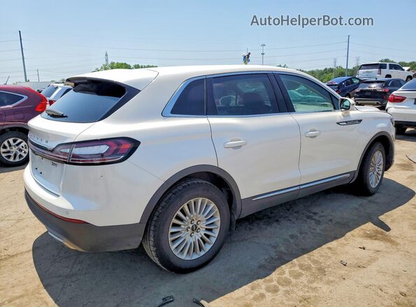 2LMPJ6J92KBL57340 2019 LINCOLN NAUTILUS White უკანა მარჯვენა