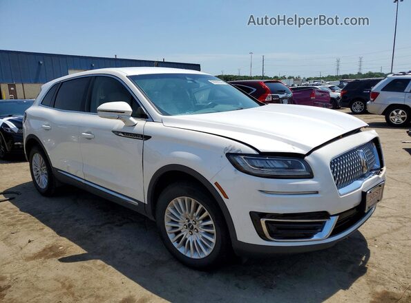 2LMPJ6J92KBL57340 2019 LINCOLN NAUTILUS White წინა მარჯვენა