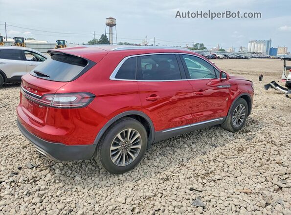 2LMPJ6J92LBL21360 2020 LINCOLN NAUTILUS Red Trasero derecho
