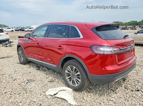 2LMPJ6J92LBL21360 2020 LINCOLN NAUTILUS Red Trasero izquierdo