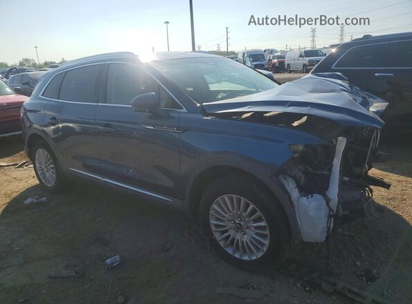 2LMPJ6J95KBL36403 2019 LINCOLN NAUTILUS Blue Front right