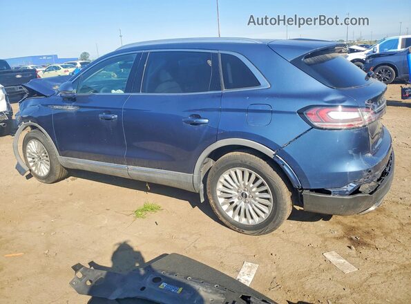 2LMPJ6J95KBL36403 2019 LINCOLN NAUTILUS Blue Rear left