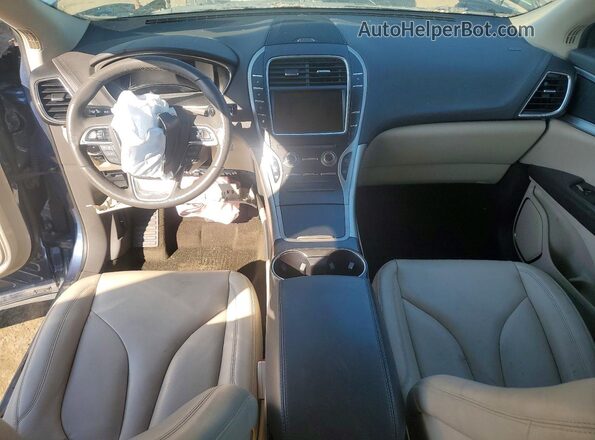 2LMPJ6J95KBL36403 2019 LINCOLN NAUTILUS Blue Dashboard view