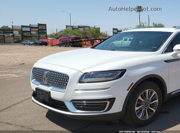 2LMPJ6J98LBL26966 2020 LINCOLN NAUTILUS White Front left