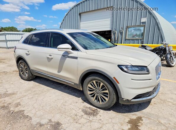 2LMPJ6J99MBL19171 2021 LINCOLN NAUTILUS Tan Delantero derecho