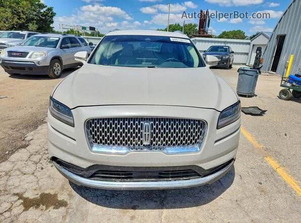 2LMPJ6J99MBL19171 2021 LINCOLN NAUTILUS Tan Vista frontal