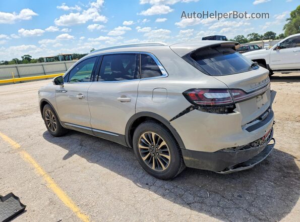 2LMPJ6J99MBL19171 2021 LINCOLN NAUTILUS Tan Trasero izquierdo