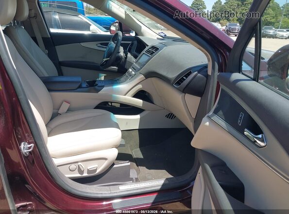 2LMPJ6J9XKBL45971 2019 LINCOLN NAUTILUS Фиолетовый Вид салона спереди