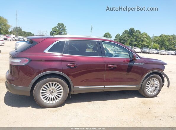 2LMPJ6J9XKBL45971 2019 LINCOLN NAUTILUS Фиолетовый Панорамный вид салона 360°
