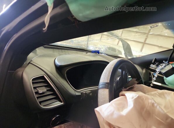 2LMPJ6JR0JBL21368 2018 LINCOLN MKX Blue Instrument cluster view